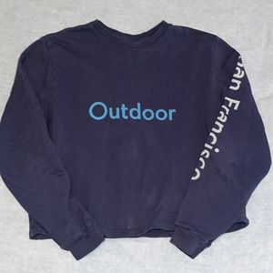 Outdoor Voices Woman’s cropped crew neck
